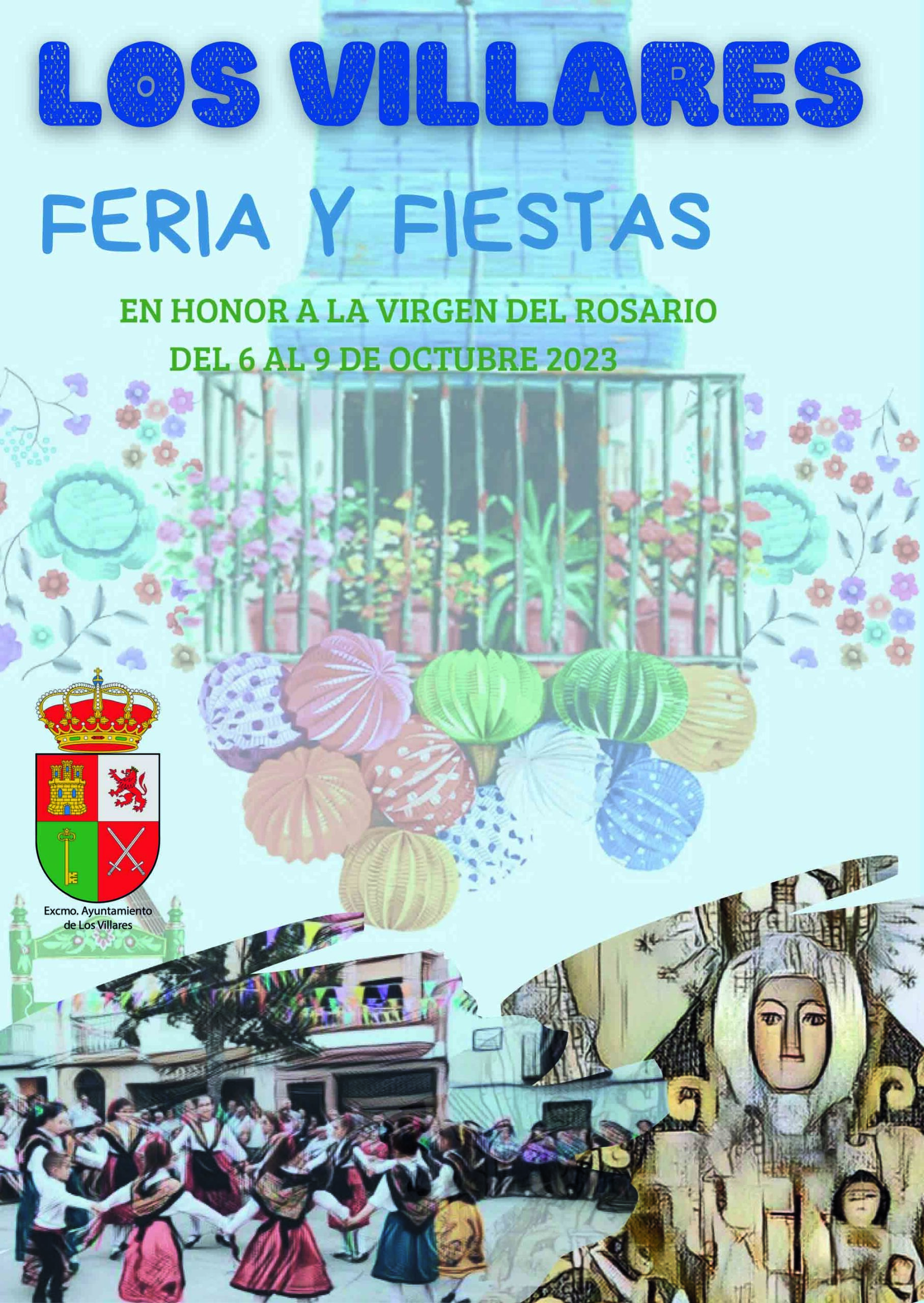 Feria y Fiestas en honor a la Virgen del Rosario 2023 Los Villares